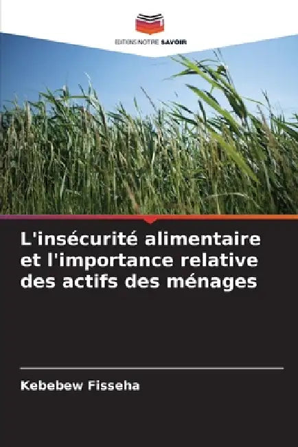 L'insécurité alimentaire et l'importance relative des actifs des ménages by Kebebew Fisseha