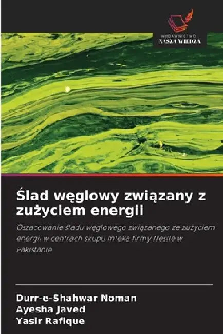 Ślad węglowy związany z zużyciem energii by Durr-E-Shahwar Noman, Ayesha Javed, Yasir Rafique