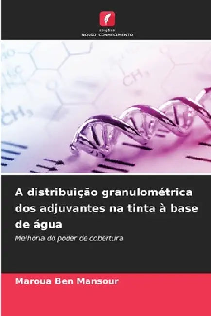 A distribuição granulométrica dos adjuvantes na tinta à base de água by Maroua Ben Mansour