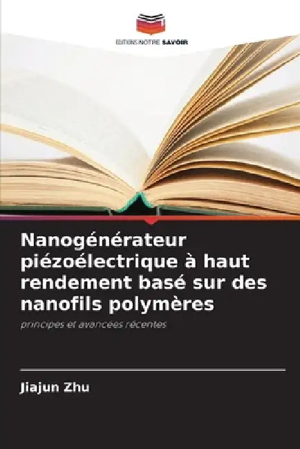 Nanogénérateur piézoélectrique à haut rendement basé sur des nanofils polymères by Jiajun Zhu