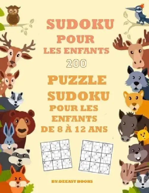 Livre de Sudoku pour les enfants by Deeasy Books