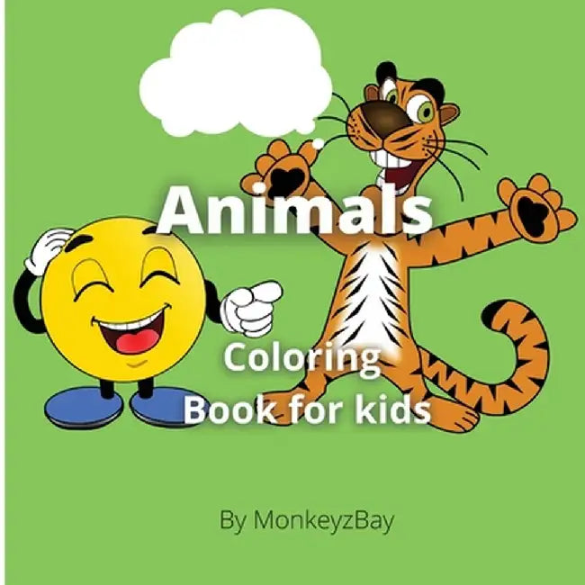 Animals Coloring Book for Kids by Monkeyzbay
