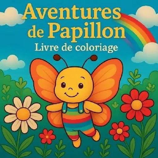 Aventures de Papillon - Livre de coloriage by Chris Martin