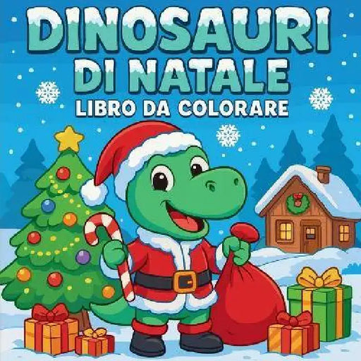 Dinosauri di Natale - Libro da colorare by Chris Martin