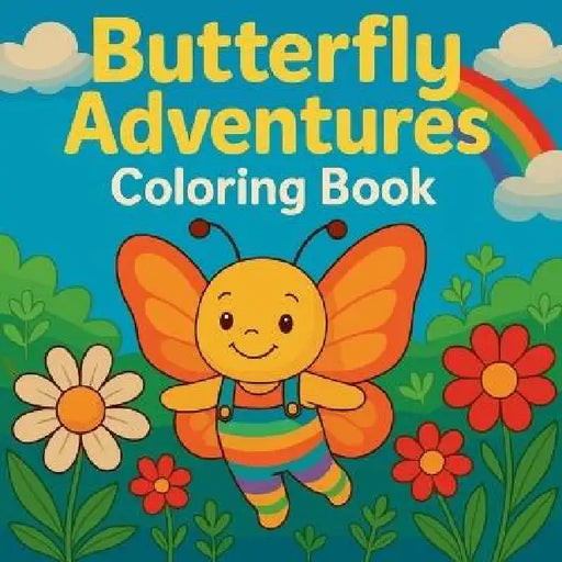 Butterfly Adventures - Coloring Book by Chris Martin