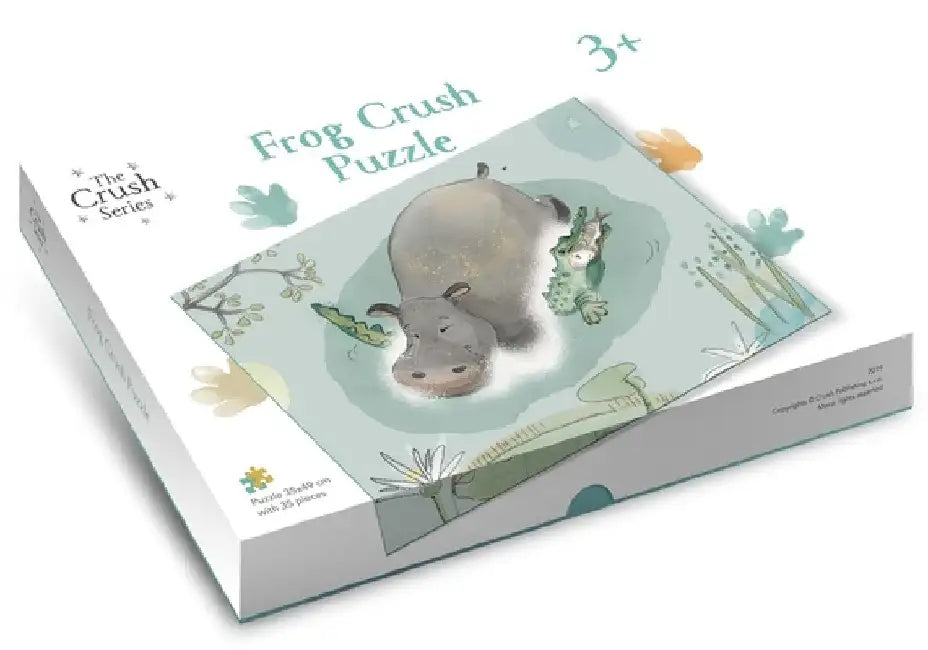 Frog Crush Puzzle by Ian Worboys