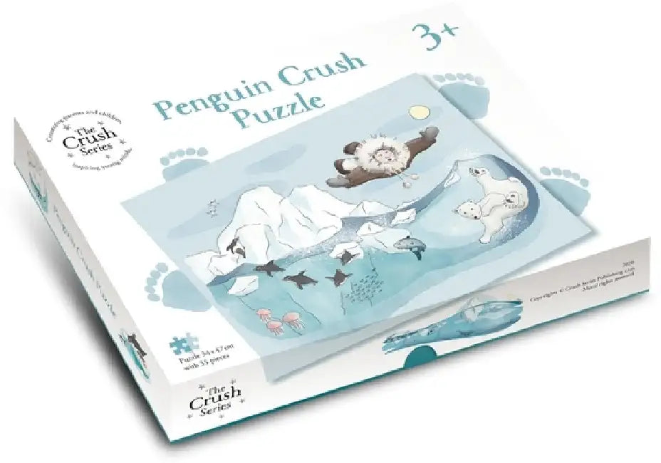 Penguin Crush Puzzle by Ian Worboys