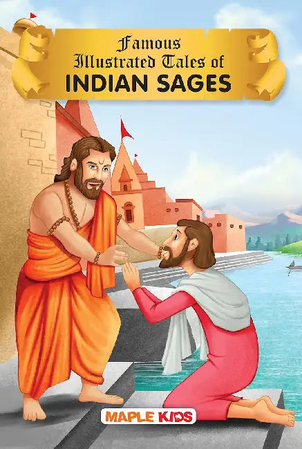 Famous Illustrated Tales Of Indian Sages by Maple Press In House