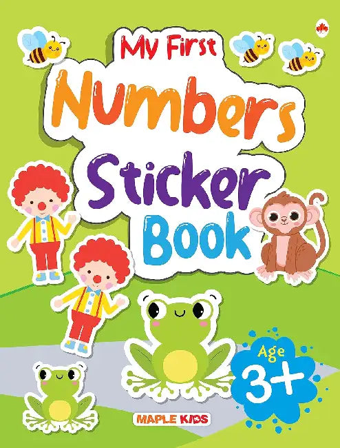 My First Numbers Sticker Book - Age 3+ by Poonam Mittal