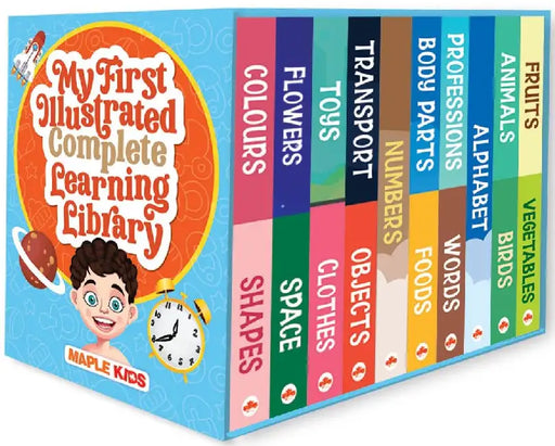 My First Illustrated Complete Learning Library (10 Books Set) by Maple Press In House