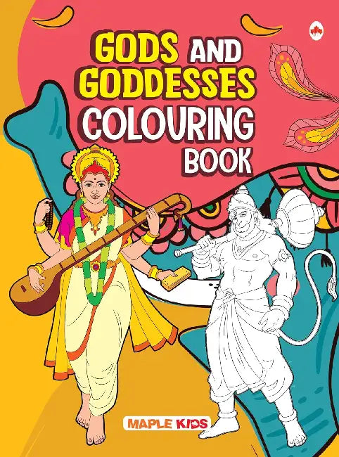 Gods And Goddesses Colouring Book by Poonam Mittal