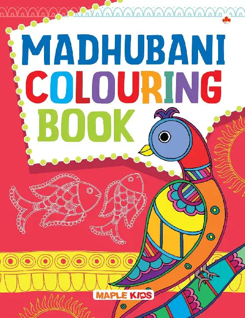 Madhubani Colouring Book by Poonam Mittal