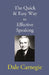 The Quick & Easy Way to Effective Speaking by Dale Carnegie
