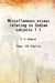 Miscellaneous Essays Relating To Indian Subjects by Brian Houghton Hodgson