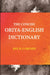 The Concise Oriya-English Dictionary by R. J. Grundy