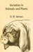Variation In Animals and Plants by H. M. Vernon
