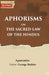 Aphorisms on The Sacred Law of The Hindus by Apastamba, Editor: George Buhler