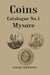 Coins Catalogue No.1 Mysore by Edgar Thurston