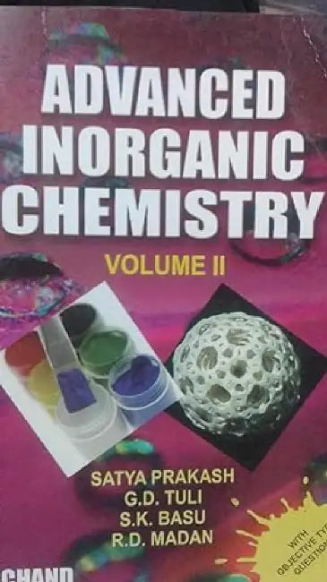 Advanced Inorganic Chemistry  by Ram Dutt