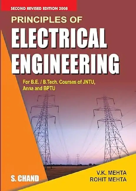 Principles Of Electrical Engineering by Rohit Mehta
