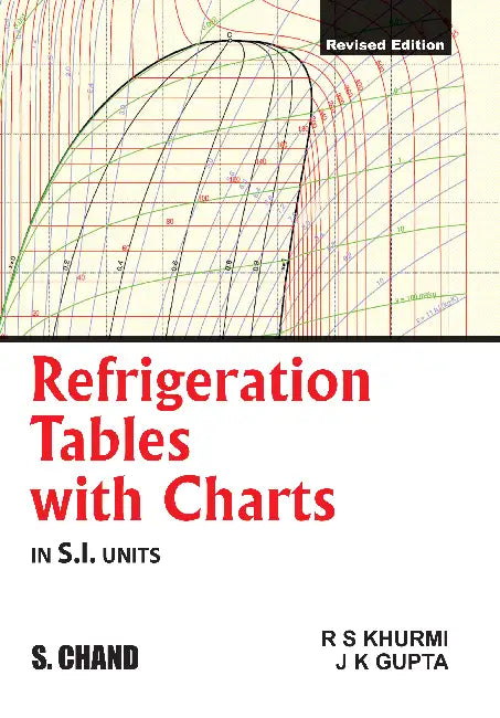 Refrigeration Tables with Chart by R S Khurmi
