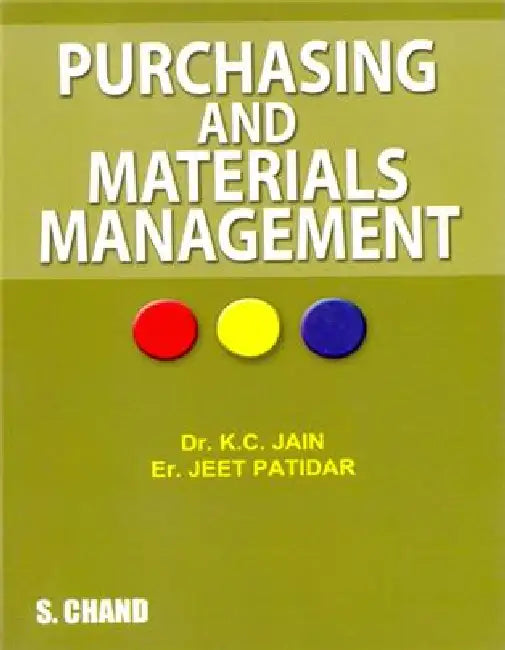 Purchasing and Materials Management by K C Jain