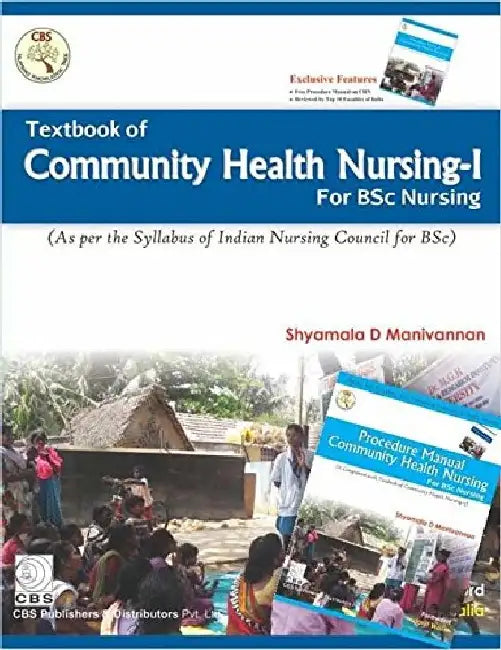 Textbook of Community Health Nursing-I For Bsc Nursing With by Manivannan S.D