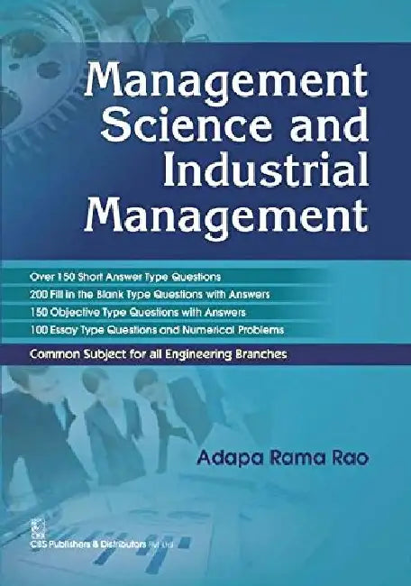 Management Science and Industrial Management by Rao