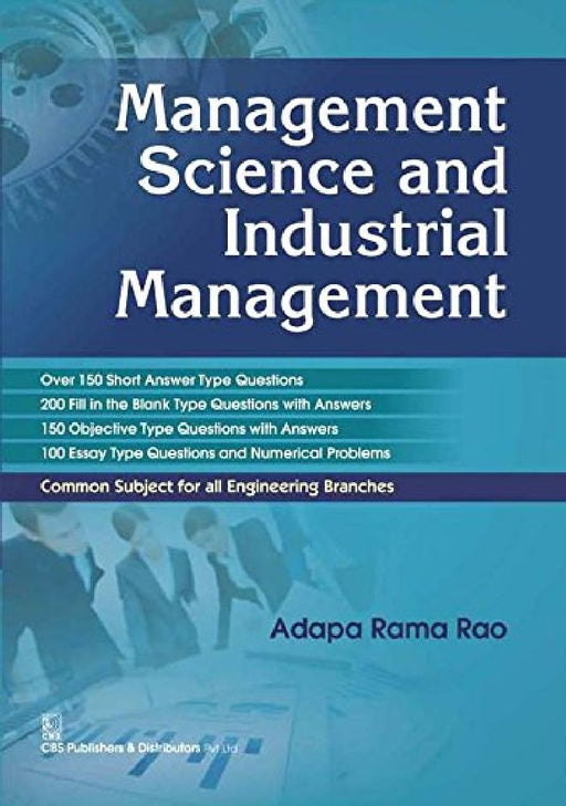 Management Science and Industrial Management  by Rao