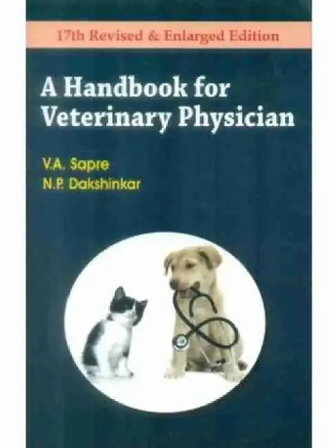 A Handbook for Veterinary Physician by V. A. Sapre