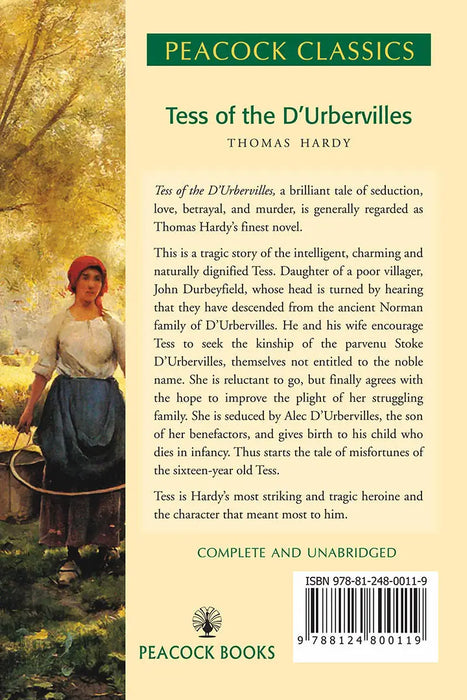 Tess Of The D'Urbervilles by Thomas Hardy