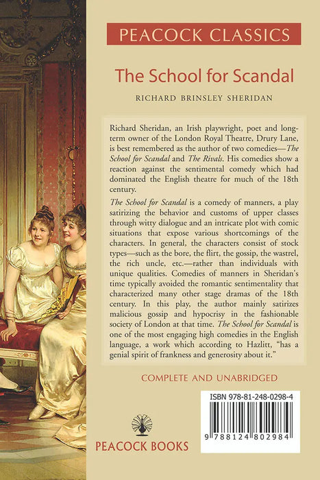 The School For Scandal by Richard Brinsley Sheridan
