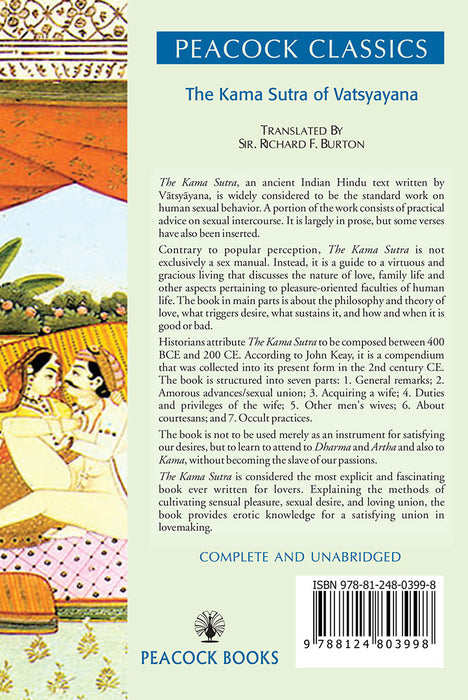 The Kama Sutra Of Vatsyayana