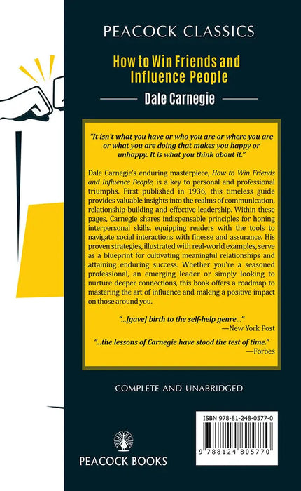 How to Win Friends and Influence People by Dale Carnegie