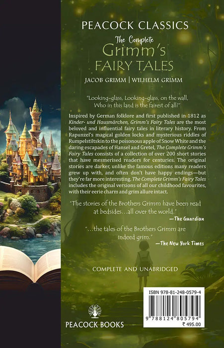 The Complete Grimm's Fairy Tales by Jacob Grimm