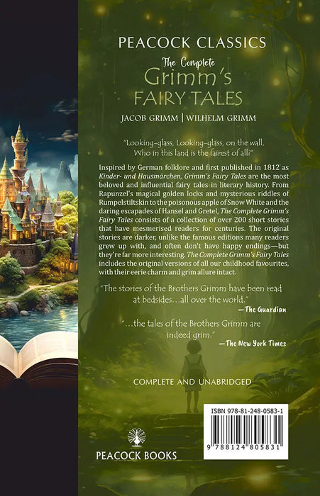 The Complete Grimm's Fairy Tales by Jacob Grimm
