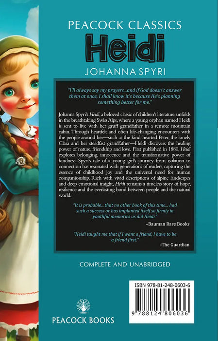 Heidi by Johanna Spyri