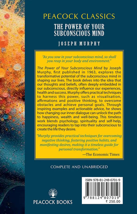 The Power of Your Subconscious Mind: One of the Most Powerful Self-Help Guides Ever Written by Joseph Murphy