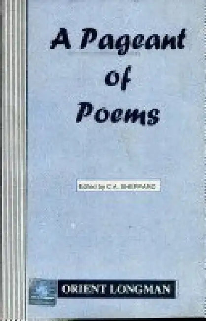 Pageant Of Poems,A by Sheppard, C.A