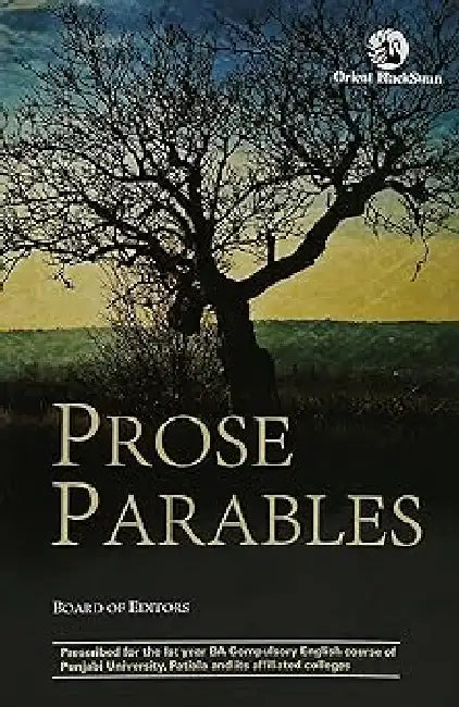 Prose Parables (Panjab University) by Board Of Editors