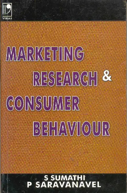 Marketing Research & Consumer Behaviour by S Sumathi