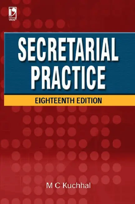 Secretarial Practice  by M C Kuchhal