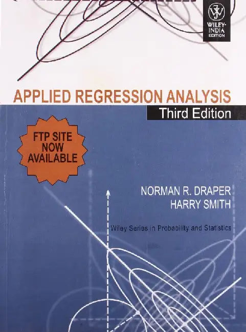 Applied Regression Analysis, 3e by Draper