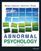 Abnormal Psychology, 11ed by Kring,Johnson, Davison,Neale