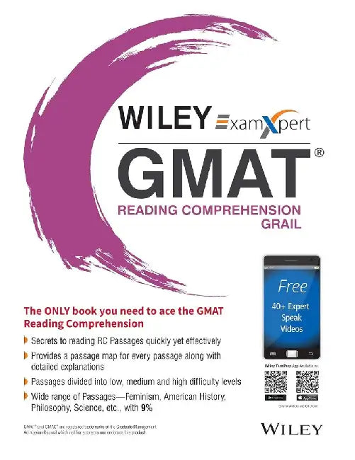 Wiley's ExamXpert GMAT Reading Comprehension Grail by Wiley India