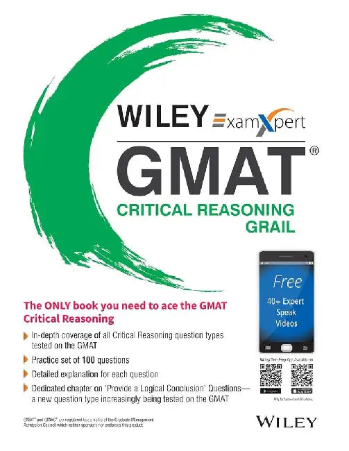 Wiley's ExamXpert GMAT Critical Reasoning Grail by Wiley India