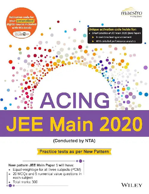 Wiley's Acing JEE Main 2020 by Wiley Editorial