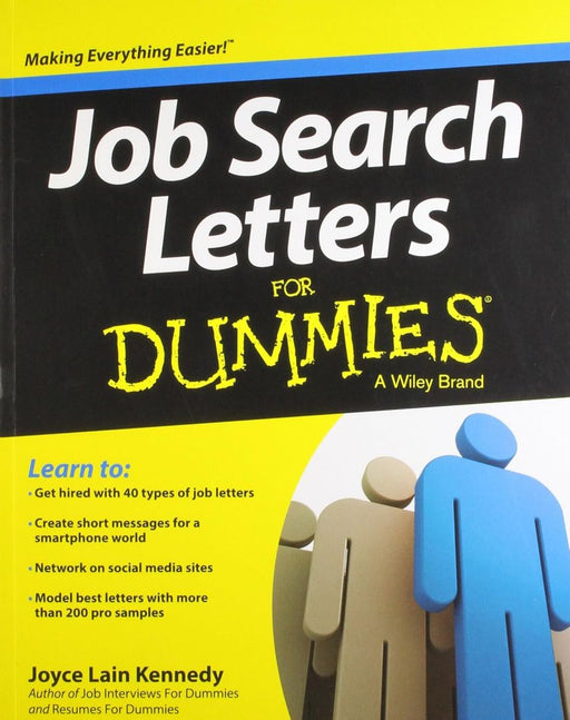 Job Search Letters for Dummies by Joyce Lain Kennedy