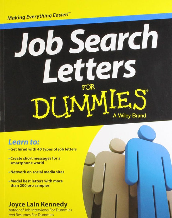 Job Search Letters for Dummies by Joyce Lain Kennedy