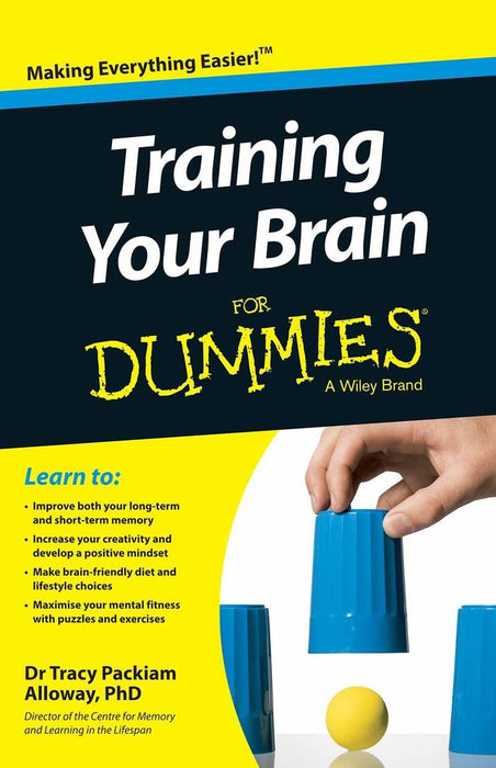 Training Your Brain for Dummies by Tracy Packiam Alloway